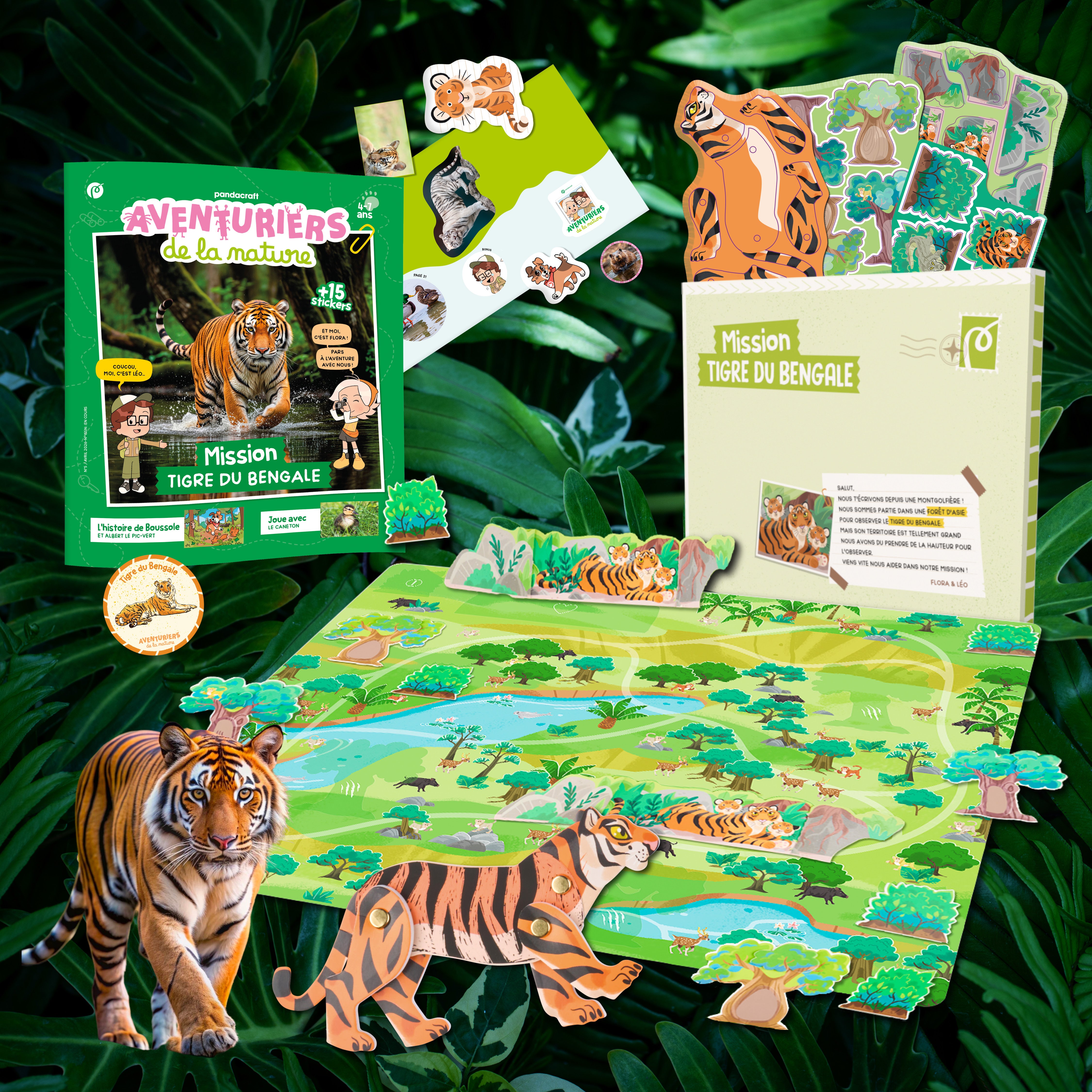 DER TIGER vol.1, 2,3 セット Le tigre du Bengale – Boutique Pandacraft